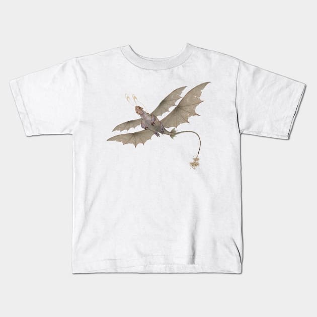 Singetail Kids T-Shirt by CreatureM